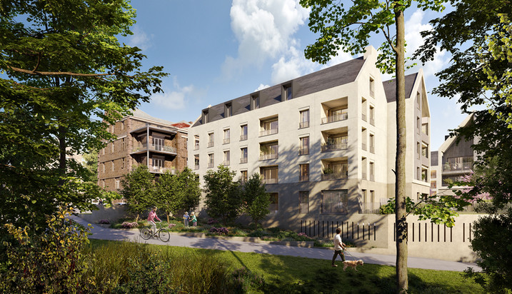Programme neuf LE HAMEAU DU ROSAIS - B2 et B3 - VIR à ST MALO